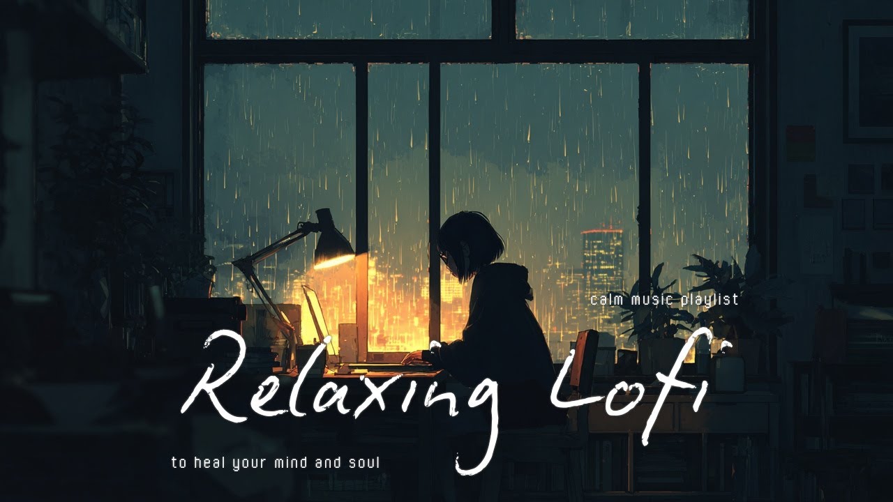 Late Night Study Session with a Calm and Steady Mood