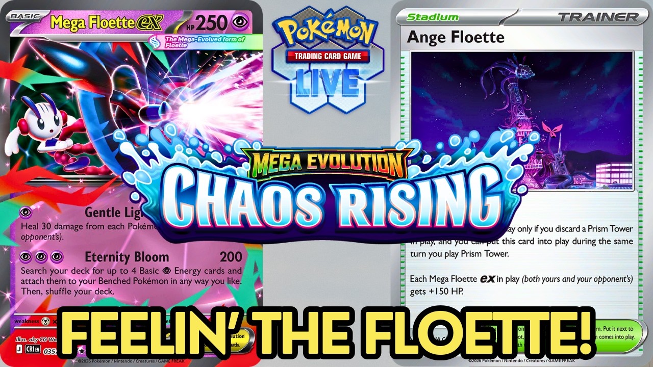 Mega Floette ex has 500 Hit Points?!