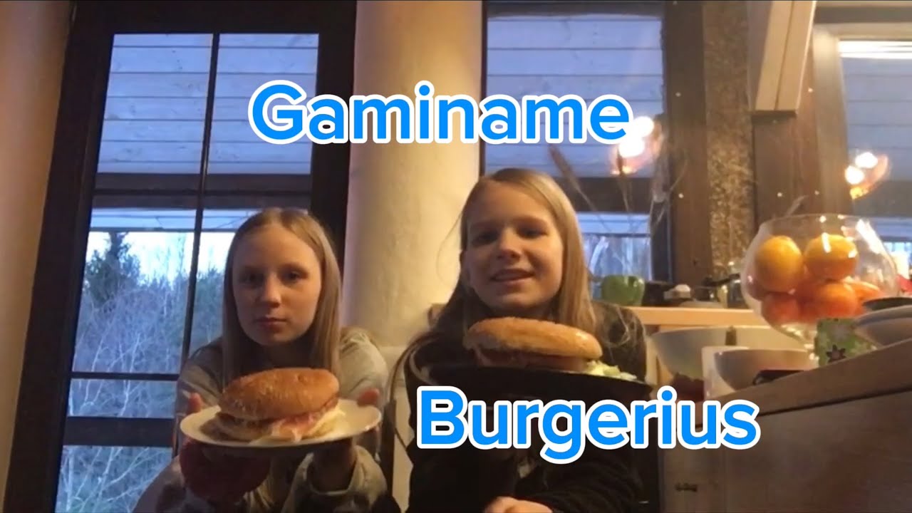 Gaminame burgerius su BFF