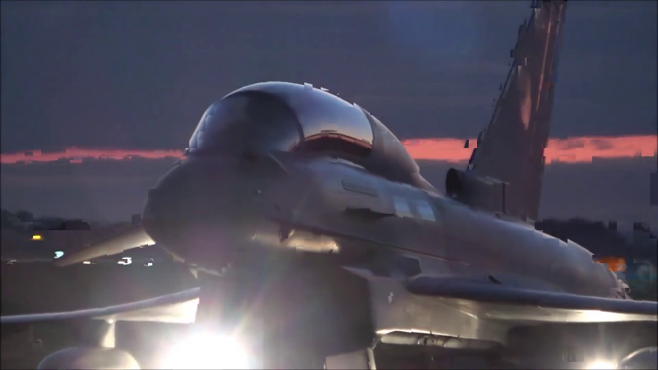 RAF Coningsby Evening - Night Flying