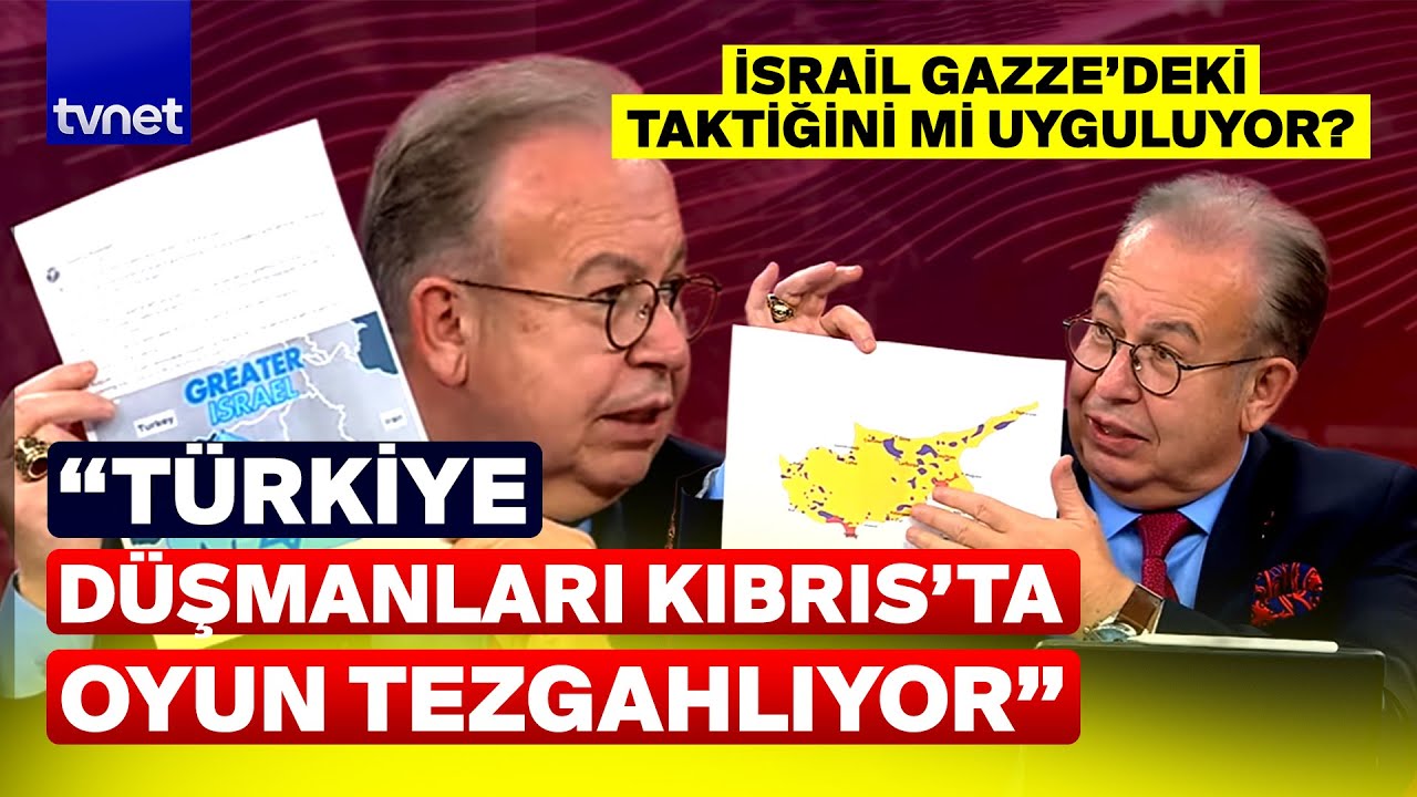 Cihat Yaycı o haritalara işaret etti: İsrail’in Kıbrıs planlarını tek tek açığa çıkardı