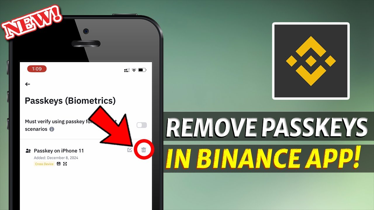 How to Remove Passkeys from your Binance App on iPhone | Disable iCloud Keychain from Binance!