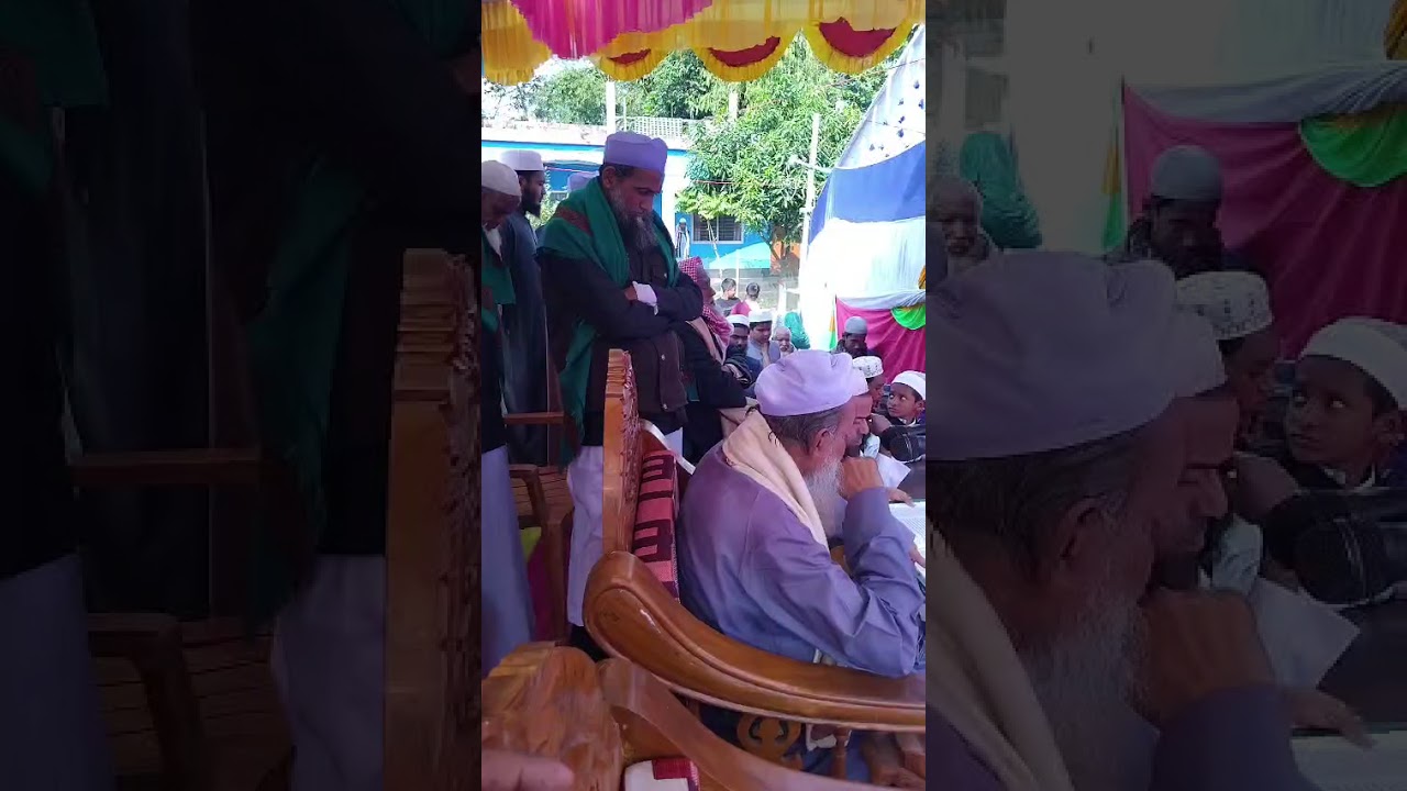 জামেয়া মাদানিয়া মহিলা মাদ্রাসা আলীপুরের খতমে বুখারী অনুষ্টান। 