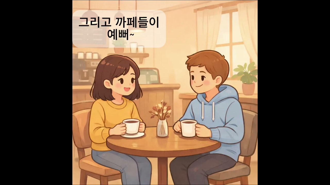 Beginner Korean Podcast 🇰🇷 A Natural Conversation in a Korean Café