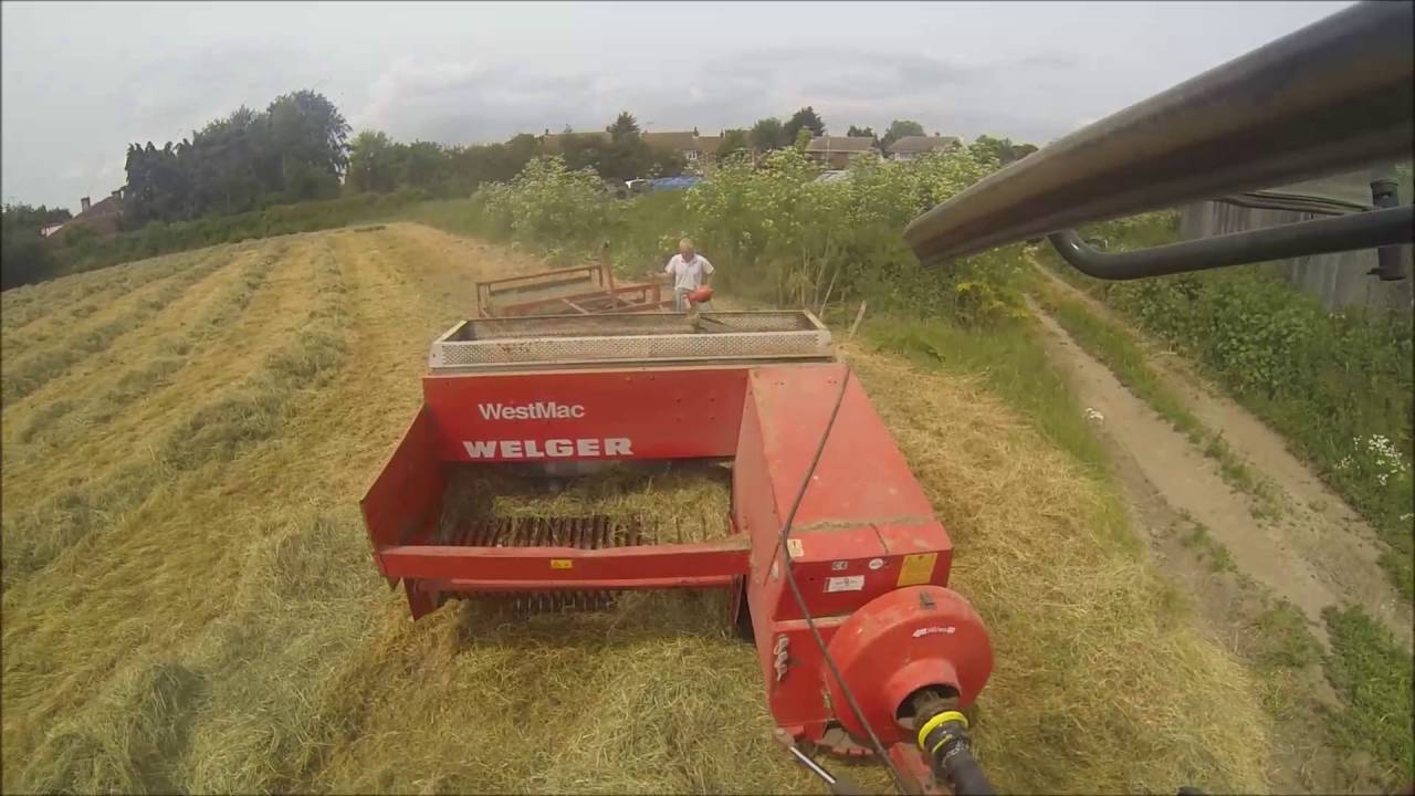 Baling Ash Farm Welger AP 730 baler