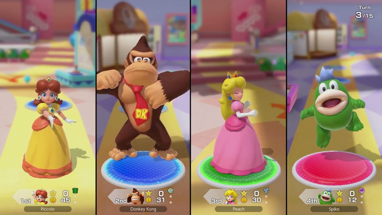 Super Mario Party Jamboree: Board 3 - Rainbow Galleria