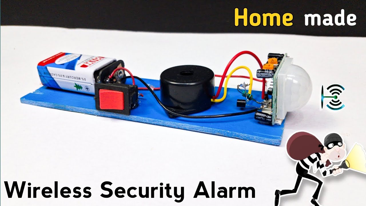 Wireless Security Alarm System || Motion Detector Sencor 
