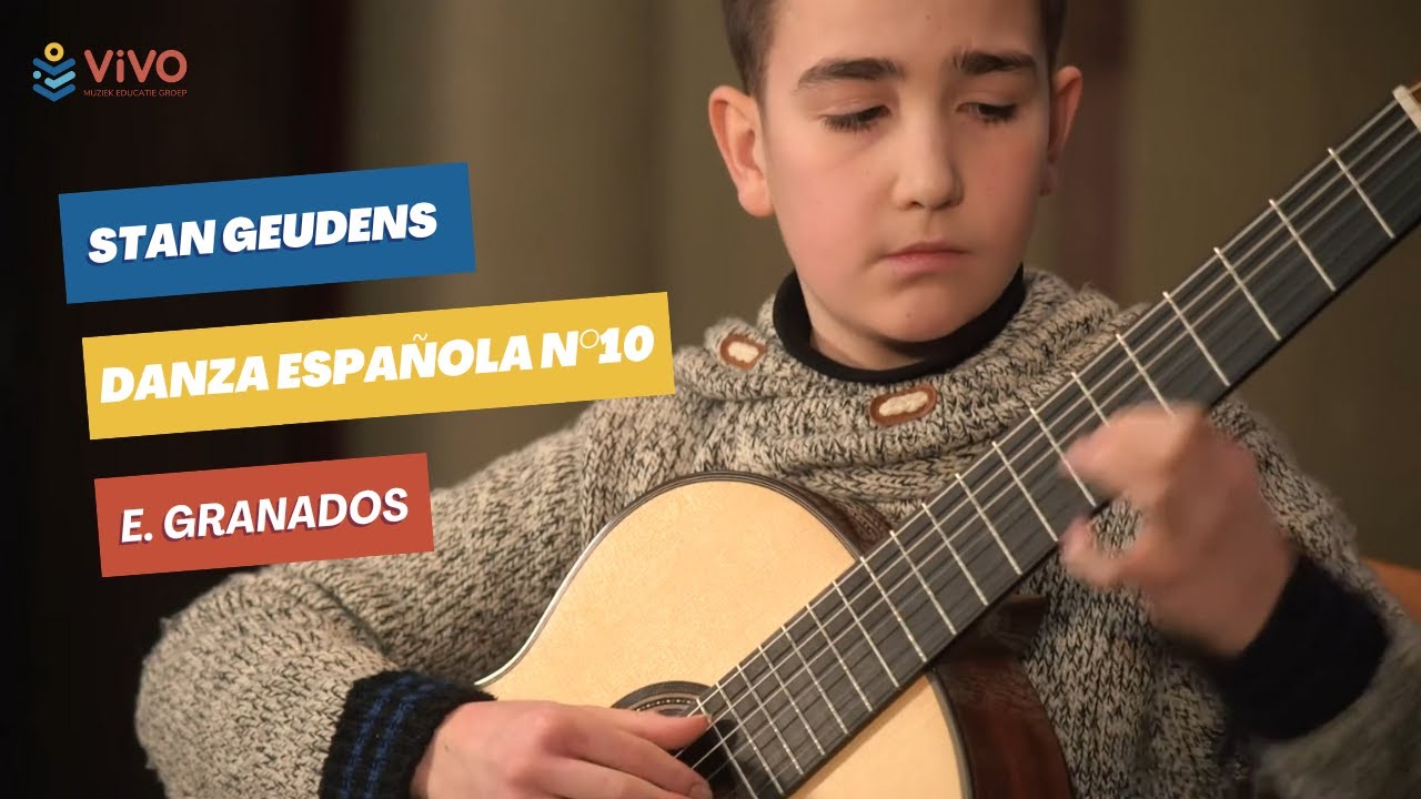 Enrique Granados – Danza Española No. 10 (Classical Guitar – Stan Geudens)