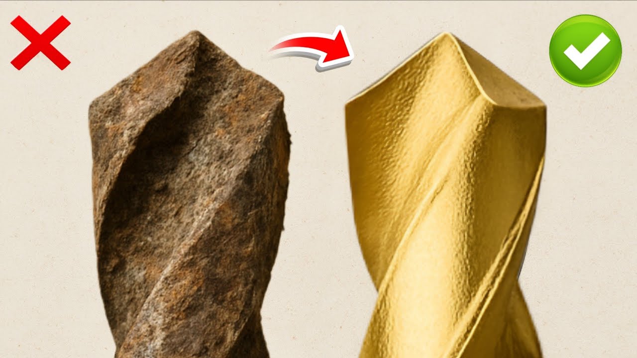 Wyostrz wiertło do perfekcyjnej ostrości w 1 minutę dzięki domowemu narzędziu | Wiertło DIY