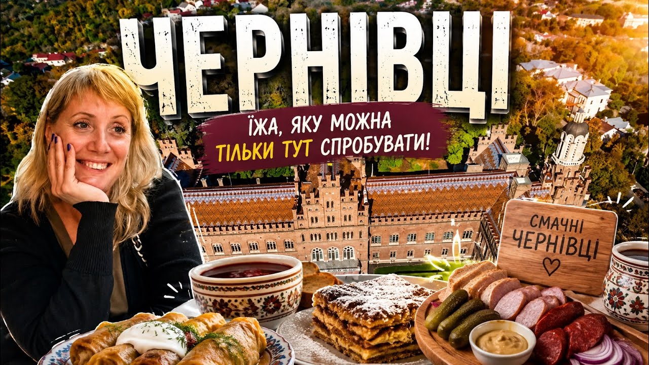 Спробувати тільки в Чернівцях : Від Гуцульської Начинки До Єврейського Цимесу!