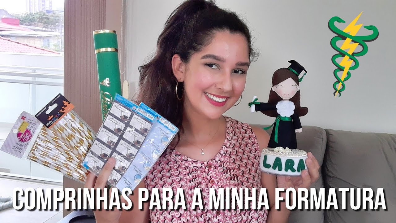 COMPRINHAS PARA A MINHA FORMATURA | FISIOTERAPIA