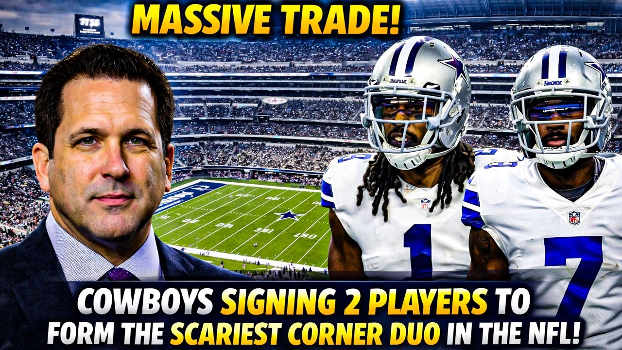 🚨 MASSIVE TRADE! Cowboys Land TWO Corners — NFL’s Scariest Secondary Just Formed?!