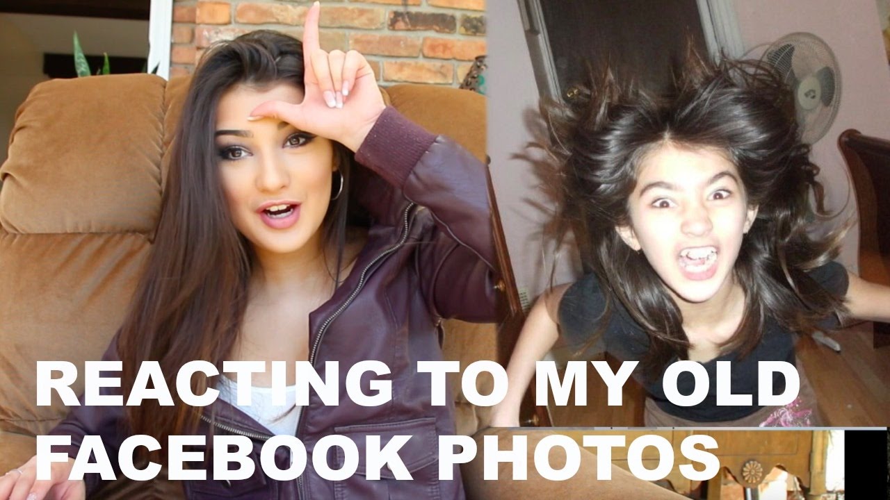 REACTING TO MY OLD PHOTOS!?