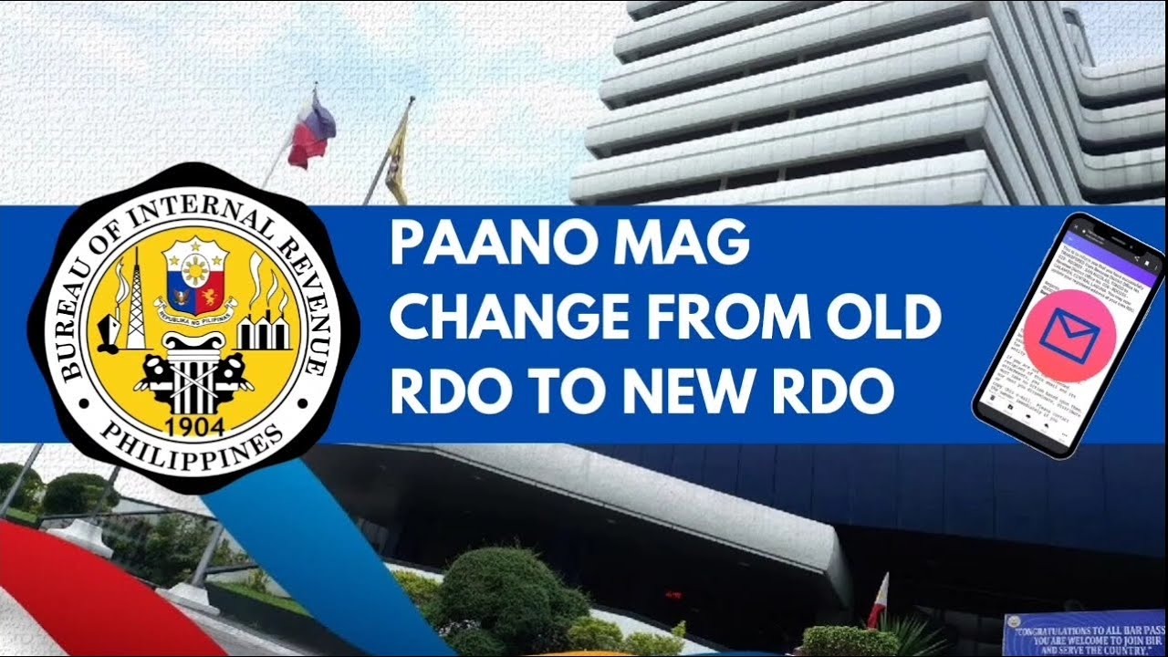 PAANO MAG-CHANGE FROM OLD RDO TO NEW RDO THROUGH EMAIL UPDATED 2023| HR. LEAH G.