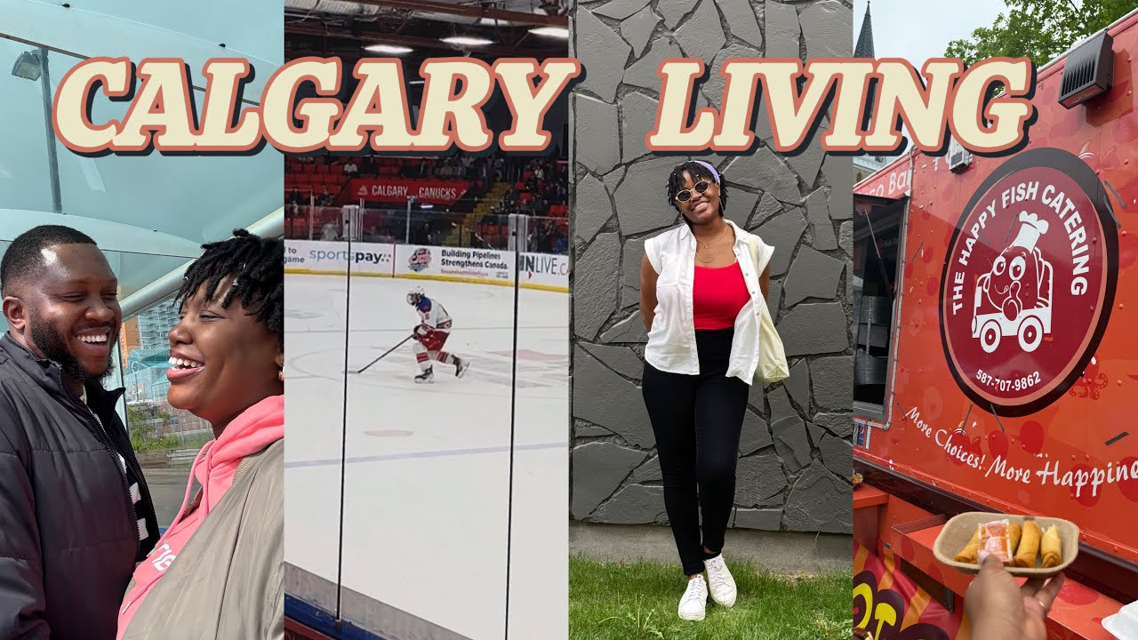 Life as a new Immigrant in Canada 🇨🇦|Lilac festival | Ice hockey game| Cook with me