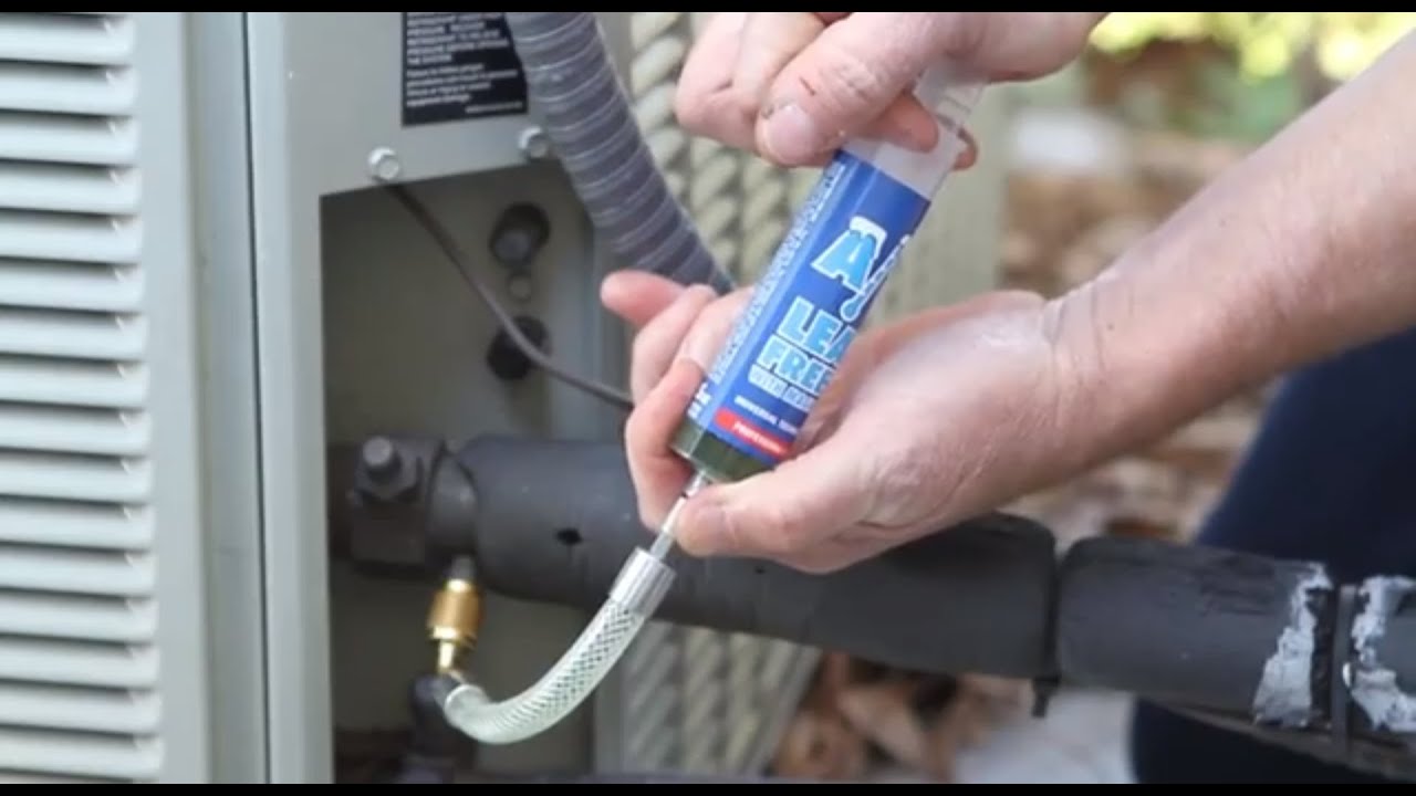 HVACR Repair Is Easy with A/C Leak Freeze