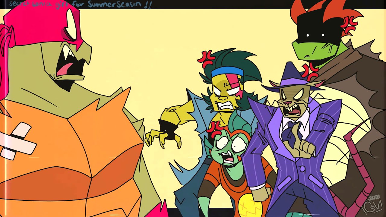 CLOSE UP [ANIMATION MEME]- ROTTMNT Ft: MUD DOGS -Secret Santa gift for Summer Seasons ^^