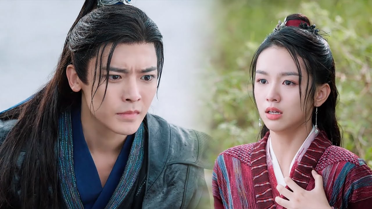 【MOVIE】看到灰姑娘捂着心口疼到落泪，魔王心疼极了！💕#侯明昊 #周也 #爱情 #古装