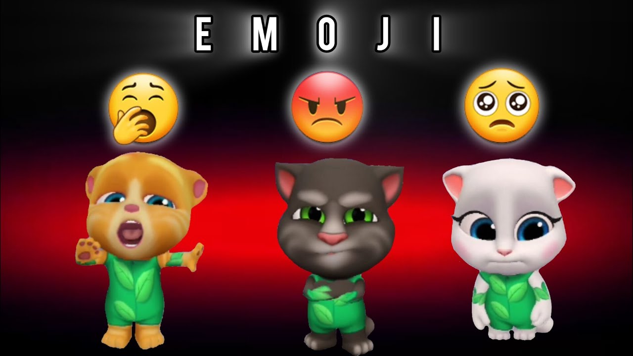 My Talking Tom Friends - Expressions with Emoji