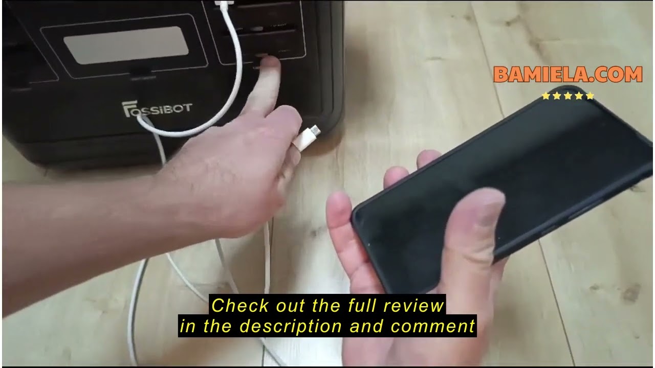 Review FOSSiBOT F2400 Portable Power Station with 2048Wh LiFePO4, 3 x 240V AC Outputs 2400W (4800W P