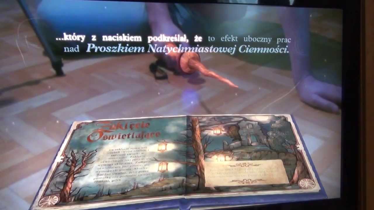 15 min z Wonderbook Księga Czarów część 2 - PS3 Gameplay z komentarzem by maxim