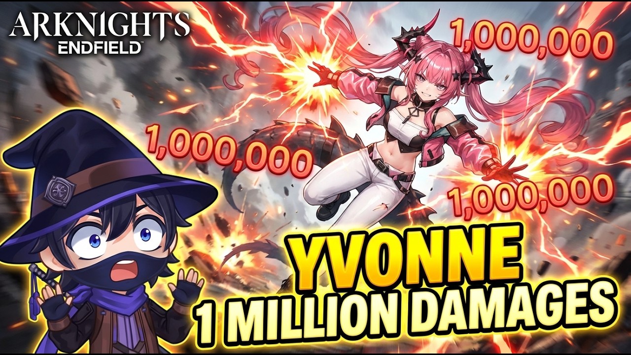 🔥 1 000 000 DE DÉGÂTS avec Yvonne 😱 Build Broken | Arknights Endfield