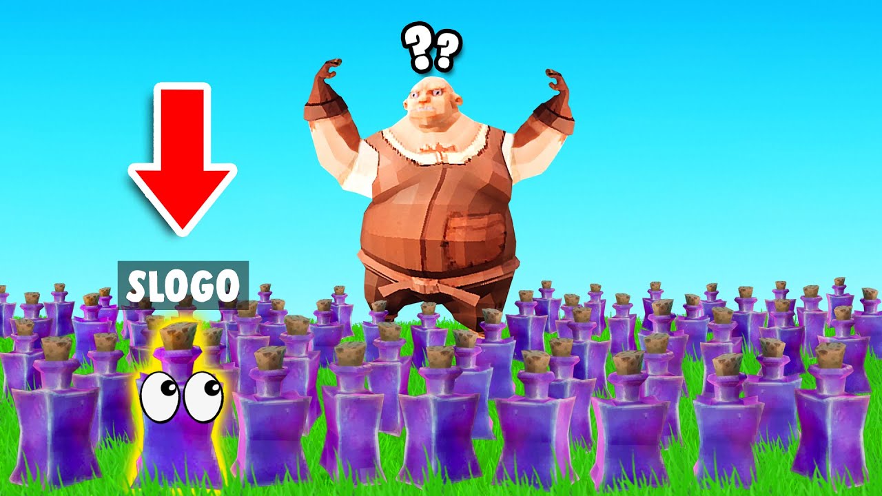 He Was SURROUNDED BY PROPS! (Witch It Hide & Seek)