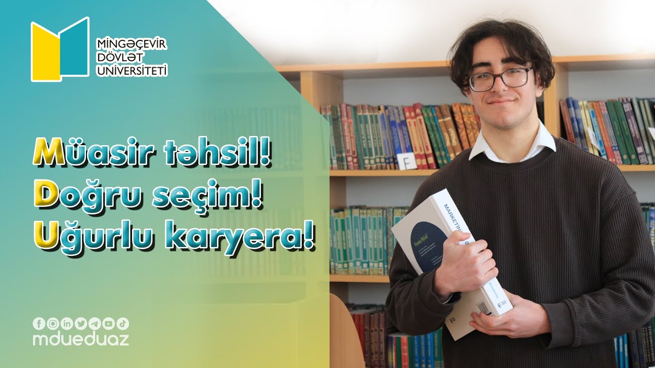 Mingəçevir Dövlət Universiteti / Tanıtım videosu-2023 #MDUEDUAZ