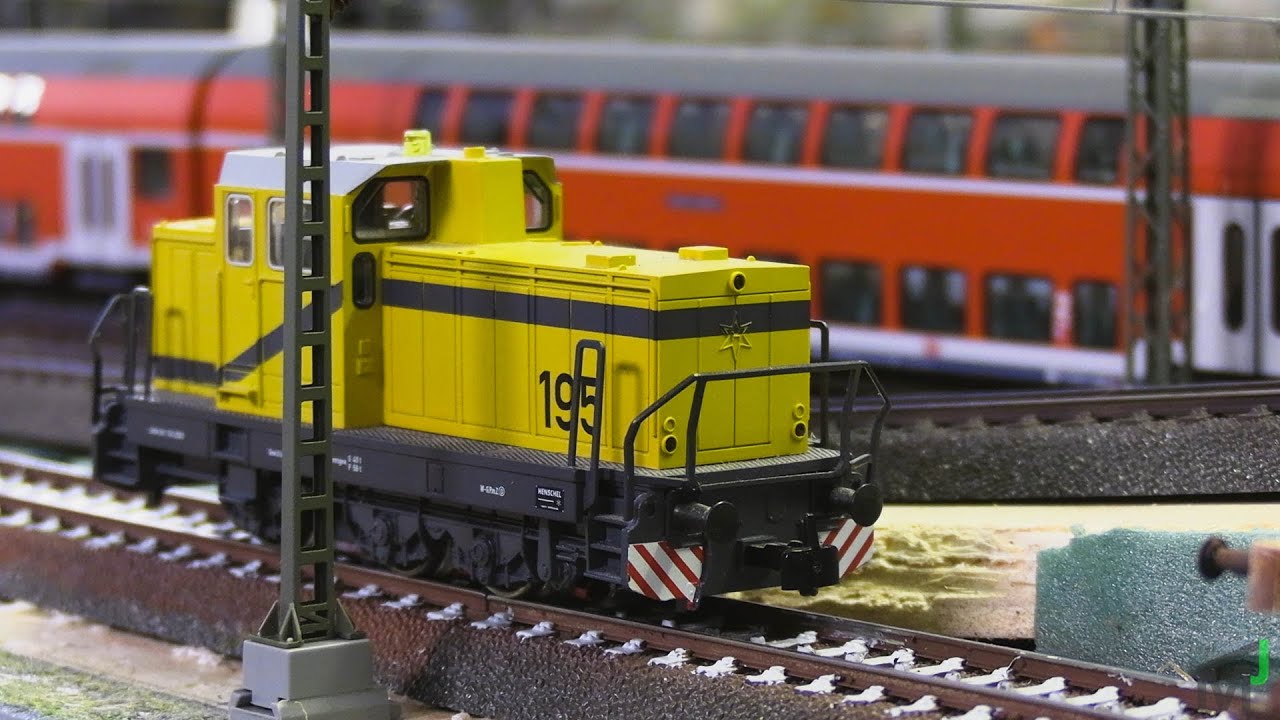 Montage der Viessmann Oberleitung - Märklin H0 Modellbahn