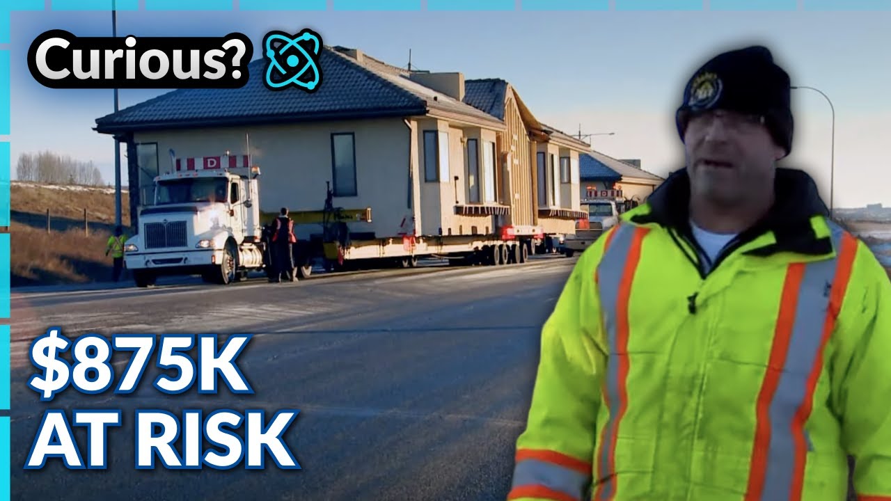 Relocating A 97-Foot Manor House Through Ice | Massive Moves