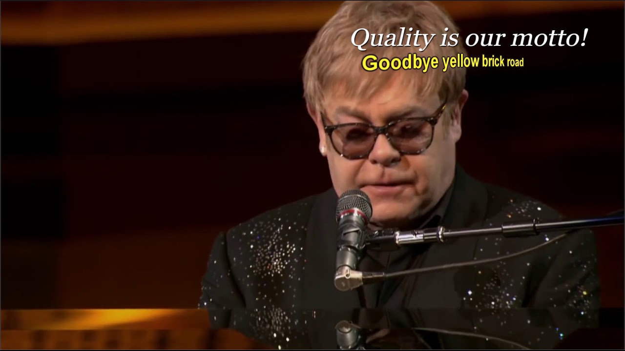 GOODBYE YELLOW BRICK ROAD (ELTON JOHN) - LEGENDADO - HD