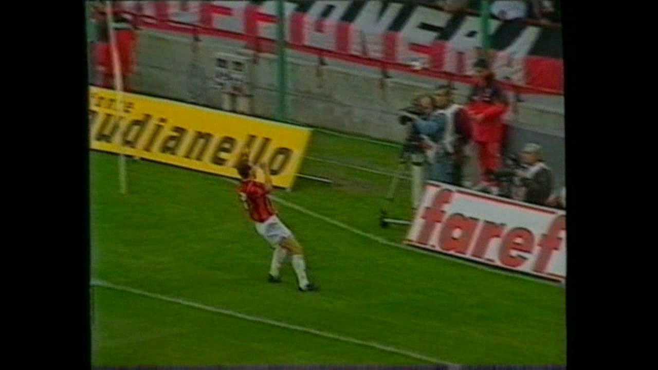 Jean Papin Marseille,AC Milan,France Goals