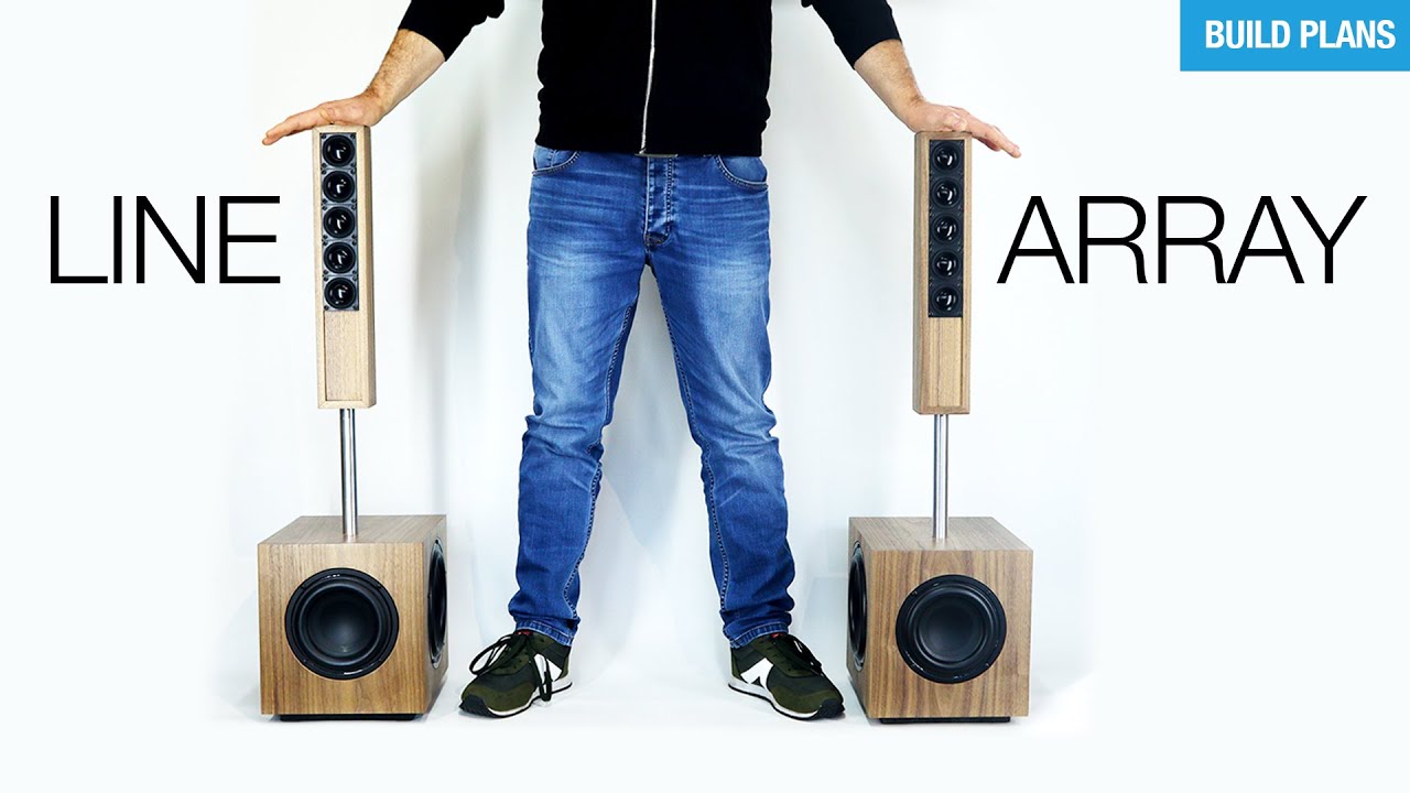 Создание колонки LINE ARRAY от SoundBlab