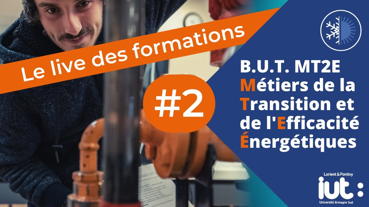 Live des formations 2023  -  MT2E : Métiers de la Transition et de l'Efficacité Energétiques #2
