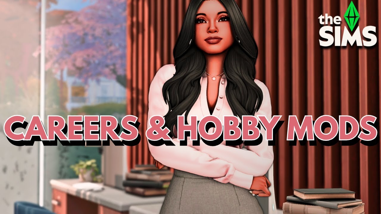 Моды карьеры и хобби для Sims 4, которые вам ОБЯЗАТЕЛЬНО стоит попробовать 🌸 | Журналистика, хобб...