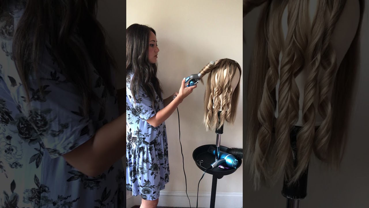 Highline Wigs-How to style a wig or topper with beach waves and lift at front