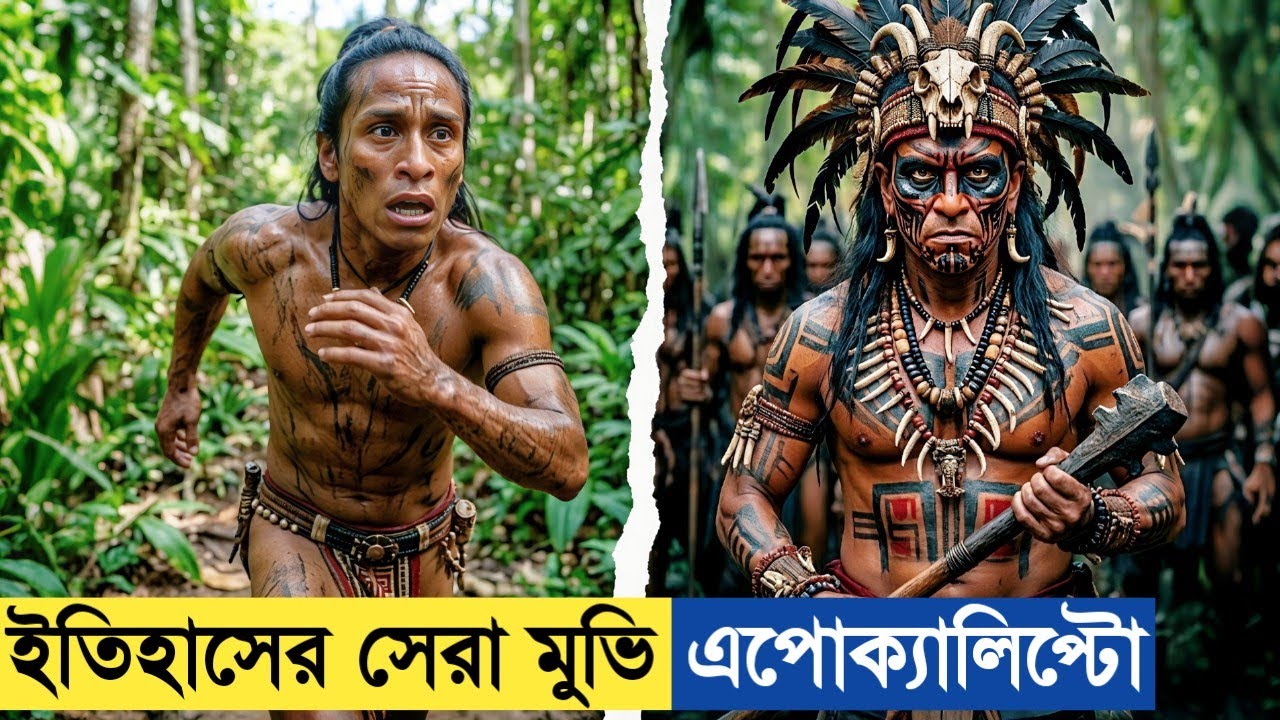 সবচে প্রাচিন মায়ান সভ্যতার ধ্বংস হবার দিন কেমন ছিলো? 😵 Apocalypto Movie Explained In Bangla. 