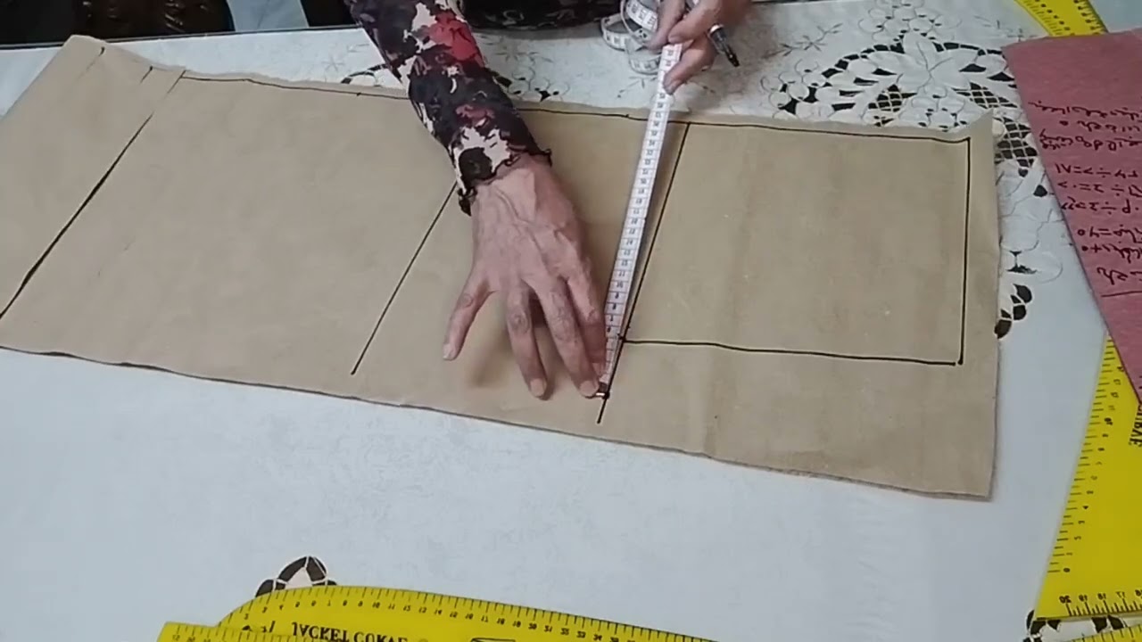 طريقة قص البنطلون الكيلسك