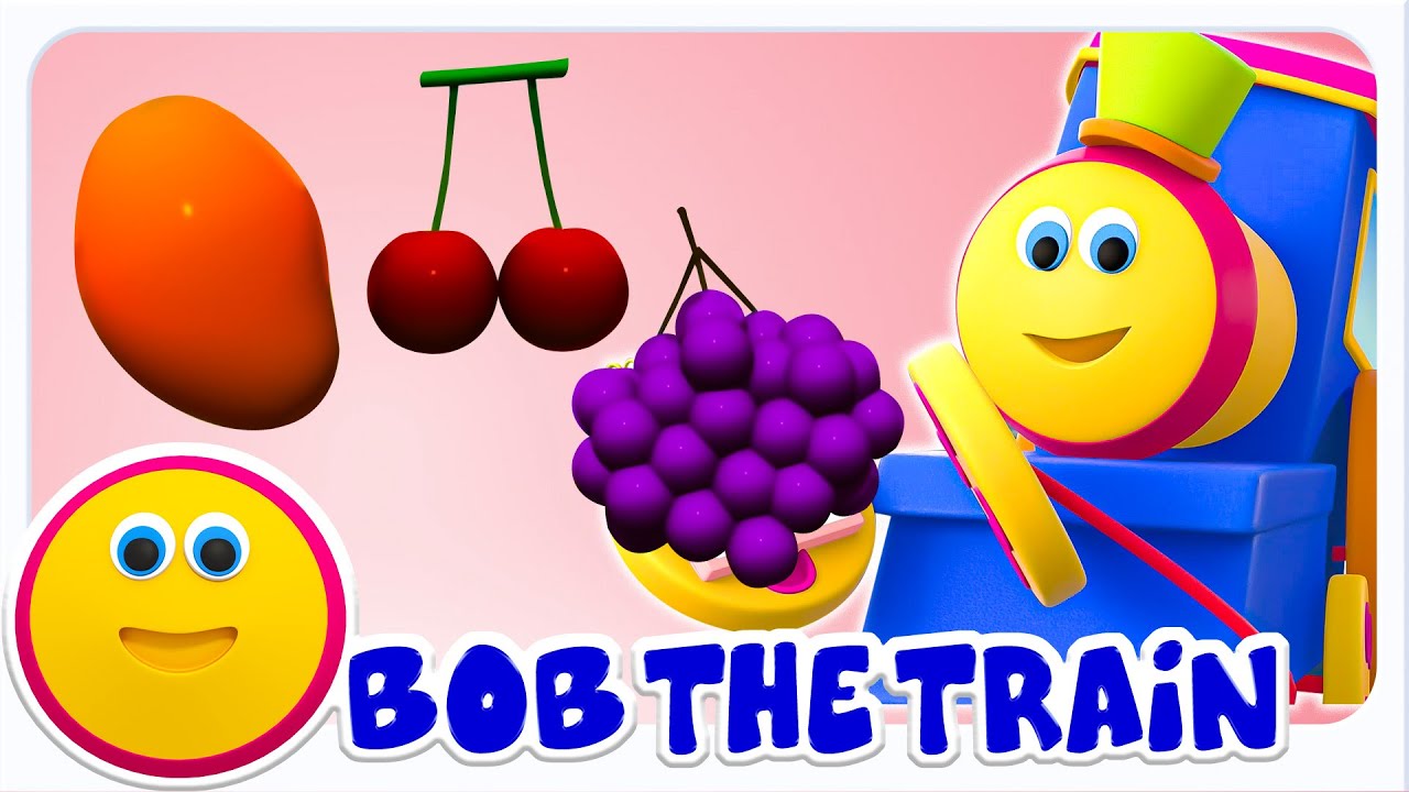 Train de Fruits Bob | Apprendre les Noms de Fruits | Learn Fruits Names | Bob The Train French