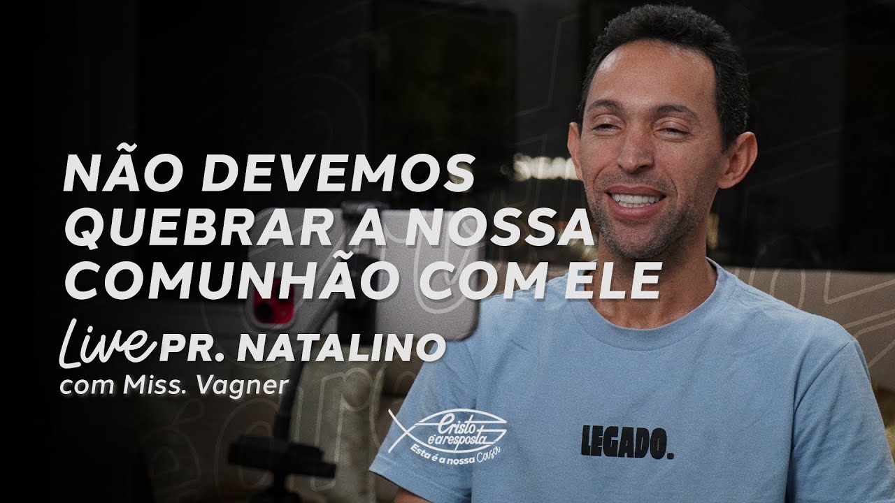 TRANSFORMADOS EM SERVOS DE DEUS | Live Pr. Natalino (20/10)