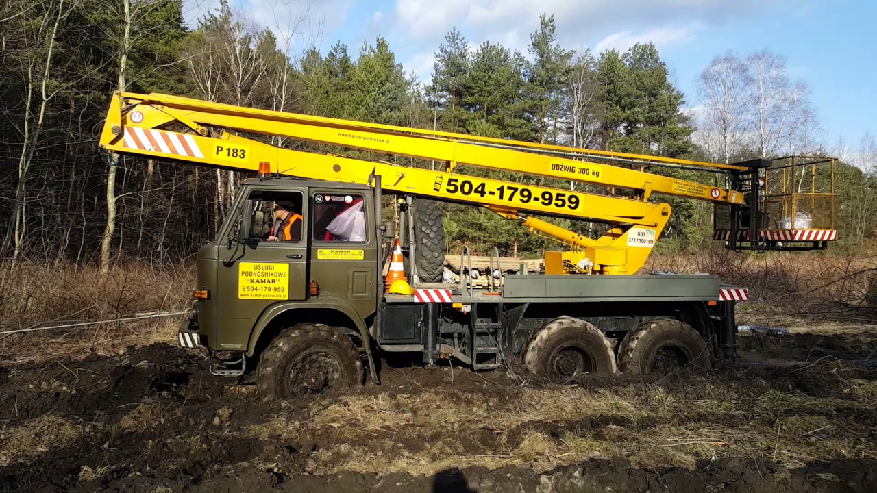 Podnośnik terenowy Star 266 Krakòw