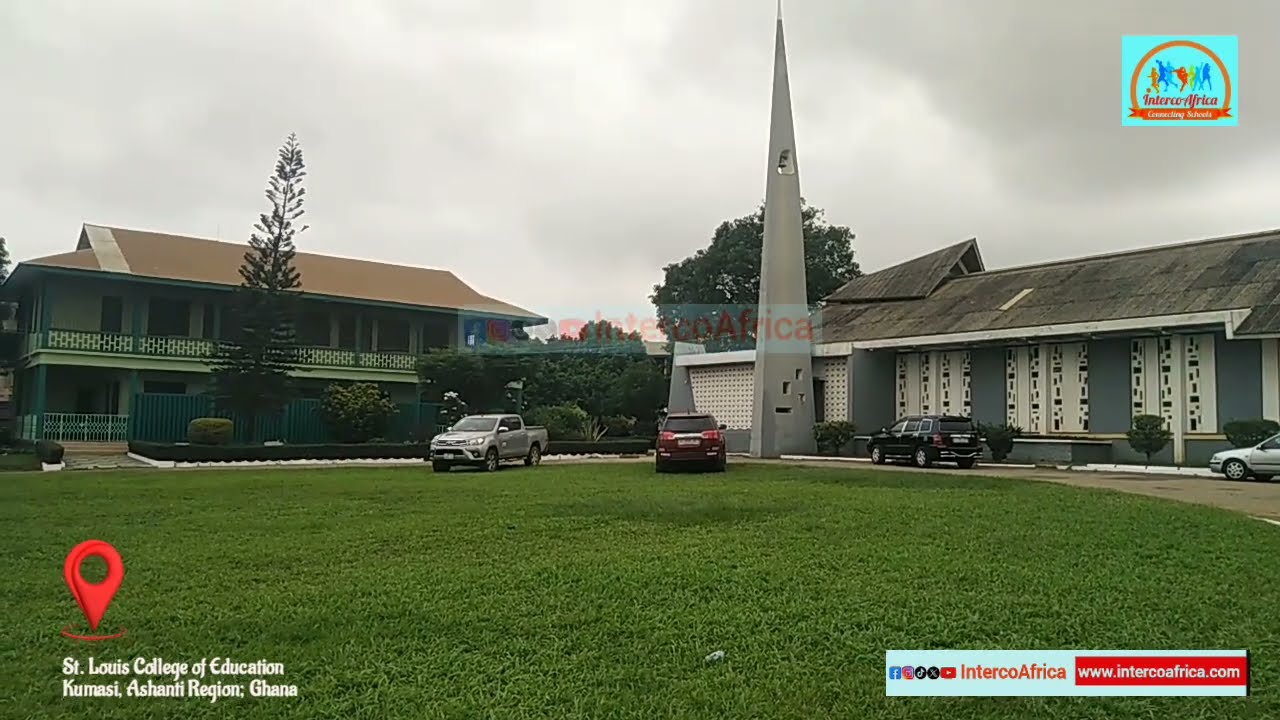 See the Campus of St  Louis College of Education in Kumasi, Ghana