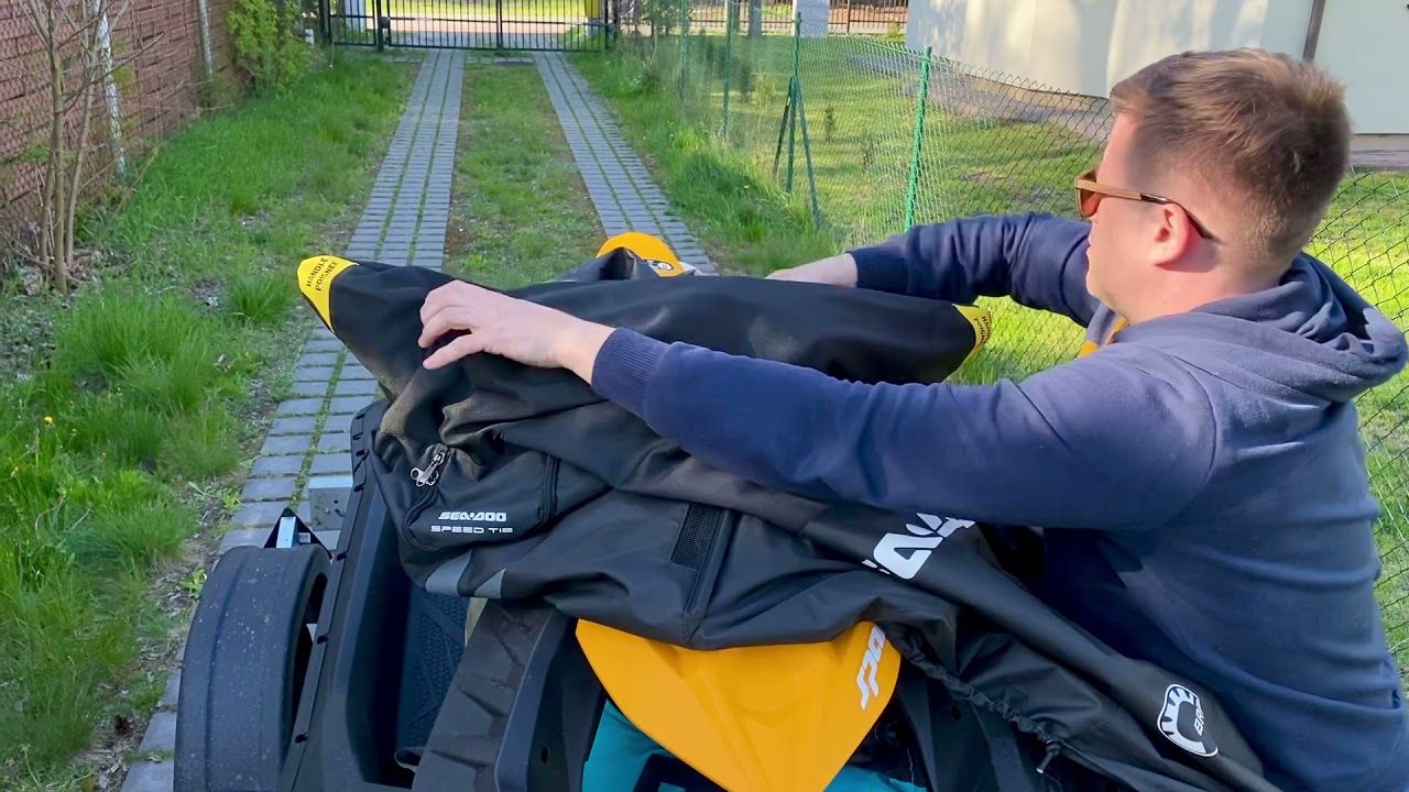 MMJetSki - jak założyć pokrowiec na skuter wodny SeaDoo Spark