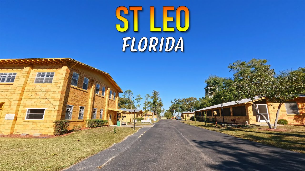 St Leo Florida Driving Through