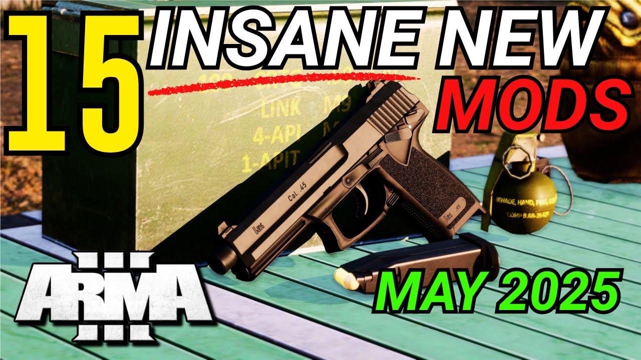 Top 15 BEST New Arma 3 Mods in May 2025