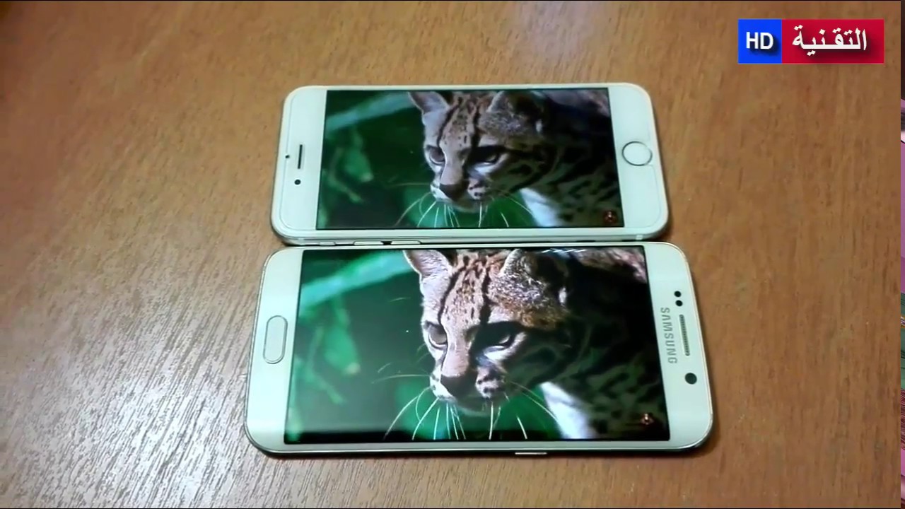 مقارنة بين ايفون 6 وجالكسي s6 ايدج | Galaxy S6 Edge Vs iphone 6
