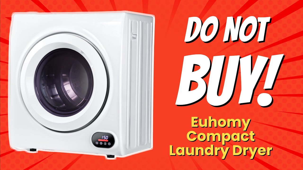 Euhomy Compact Laundry Dryer | 5 Shocking Reasons NOT to Buy! 😱🚫
