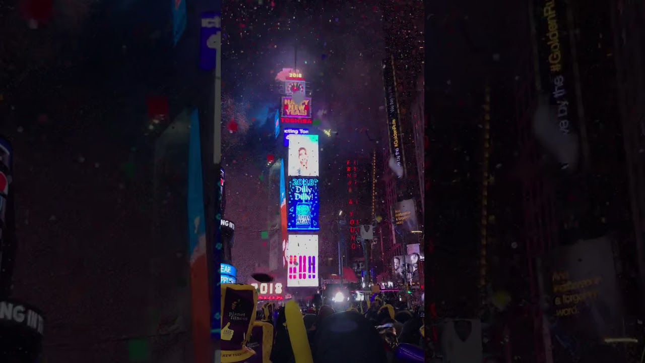 New York Times Square New Years Eve 2017/2018