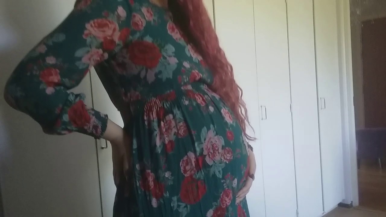 Mamma har bebis i magen