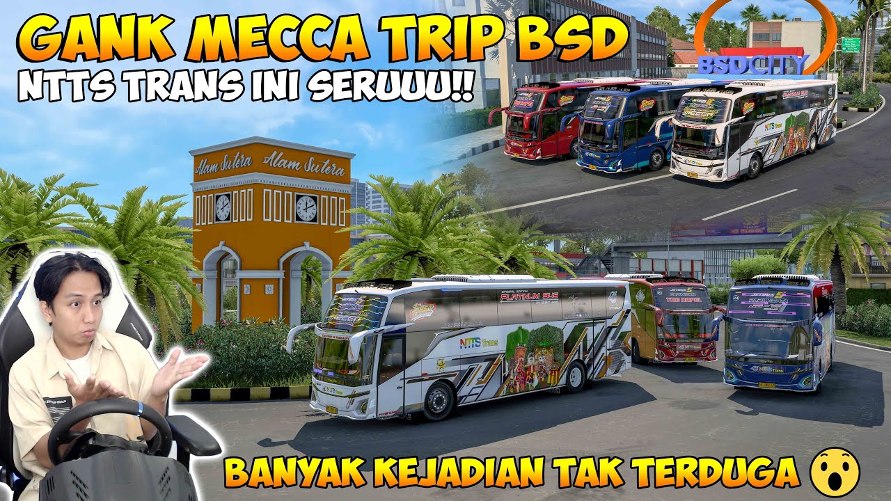 BANYAK KEJADIAN TRIP BSD KALI INI BERSAMA GANK MECCA NTTS TRANS !! TAPI TETAP SERU BANYAK BASURI